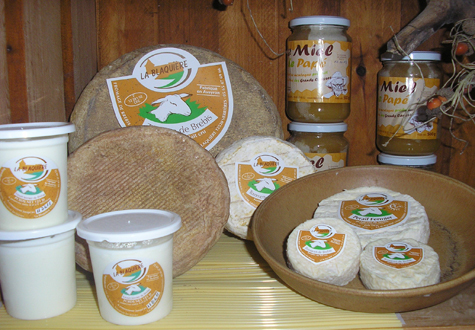 Fromages et miel de la ferme de La Blaquière